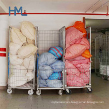 High Quality Laundry Cargo Storage Nesting Insulated Steel Roll Container